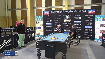 Tournoi national 5 de Billard Blackball à Villeneuve-sur-Lot - Finale Handi-Billard