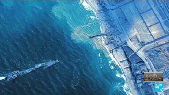 Gaza : la jetée qui achemine l’aide humanitaire dans la bande de Gaza a été retirée