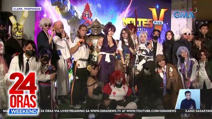 Pagsasama-sama ng cosplayers at toy exhibitors, tampok sa Grand Comic Exhibition sa Pampanga | 24 Oras Weekend