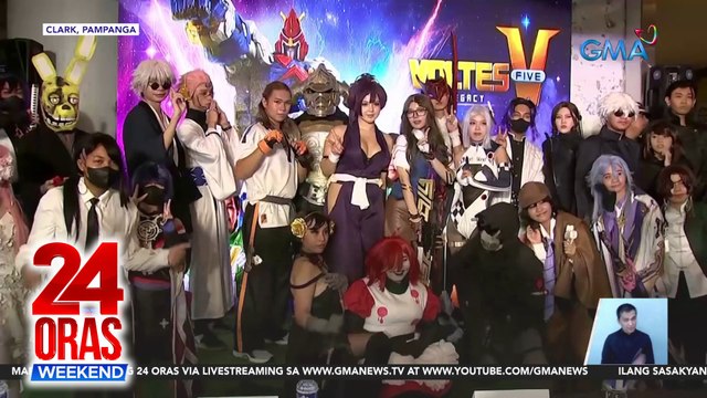 Pagsasama-sama ng cosplayers at toy exhibitors, tampok sa Grand Comic Exhibition sa Pampanga | 24 Oras Weekend