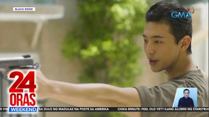 Korean actor Kim Ji Soo at Sparkle star Jak Roberto, malapit nang mapanood sa "Black Rider" | 24 Oras Weekend