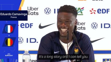 Camavinga glad Courtois is not in the Belgium squad