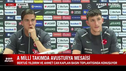 Bertuğ ve Ahmet Can'dan Avusturya maçı açıklaması: İntikam gibi görüyoruz
