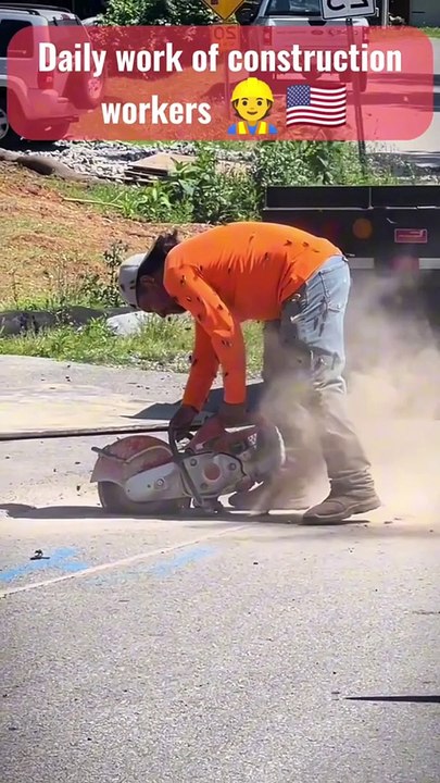 Construction worker funny moment