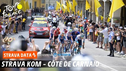 Strava KOM - Côte de Carnaio - Tour de France 2024