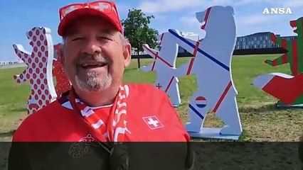 Euro 2024, Italia-Svizzera: i tifosi in attesa a Berlino