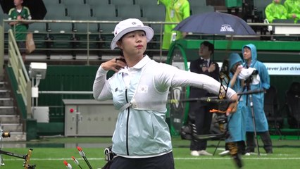 양궁 대표팀, '쏟아지는 비·관중 소음 속' 특별 적응 훈련 / YTN