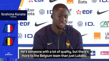 Lukaku is the strongest striker I have ever played against - Konate