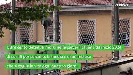 Morte dietro le sbarre, oltre 100 le vittime nel 2024