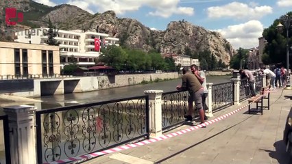 Yeşilırmak'ta toplu balık ölümleri 