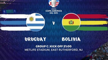 Le replay de Uruguay - Bolivie - Football - Copa America