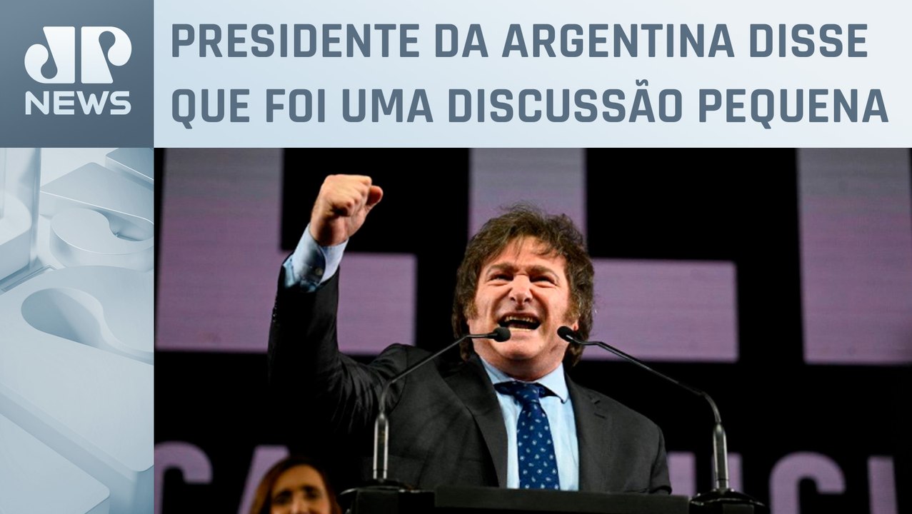 Javier Milei critica declaração de Lula: “Desde quando temos que pedir perdão por falar a verdade?”