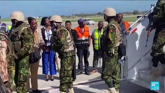 En Haïti, les premiers policiers kenyans sont arrivés pour restaurer la sécurité face aux gangs