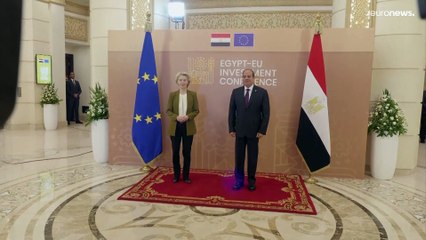 فون دير لاين تكشف عن صفقات استثمارية بأكثر من 40 مليار يورو مع مصر