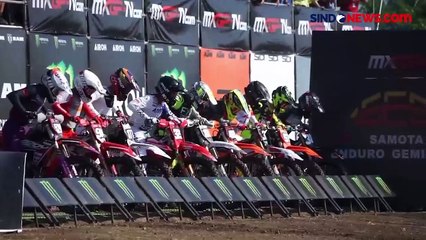 Pembalap Akui Banyaknya Lompatan jadi Tantangan di Hari Pertama Kualifikasi MXGP Selaparang 2024