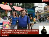 Población del estado Miranda respalda con amor al presidente Nicolás Maduro