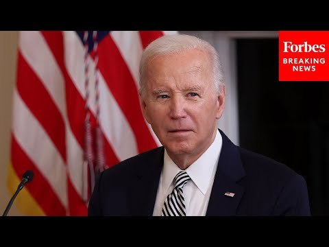 President Biden Interrupted By Protester At Rally In Raleigh, North Carolina