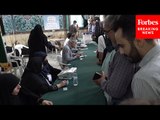 Iranian Voters Cast Ballots In 2024 Presidential Election Following The Death Of Raisi