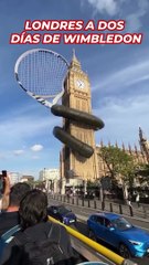 Así está Londres a dos días de que empiece Wimbledon