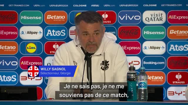 Géorgie - Sagnol : “Nous avons appris beaucoup de choses de la défaite 7-1 contre l’Espagne”