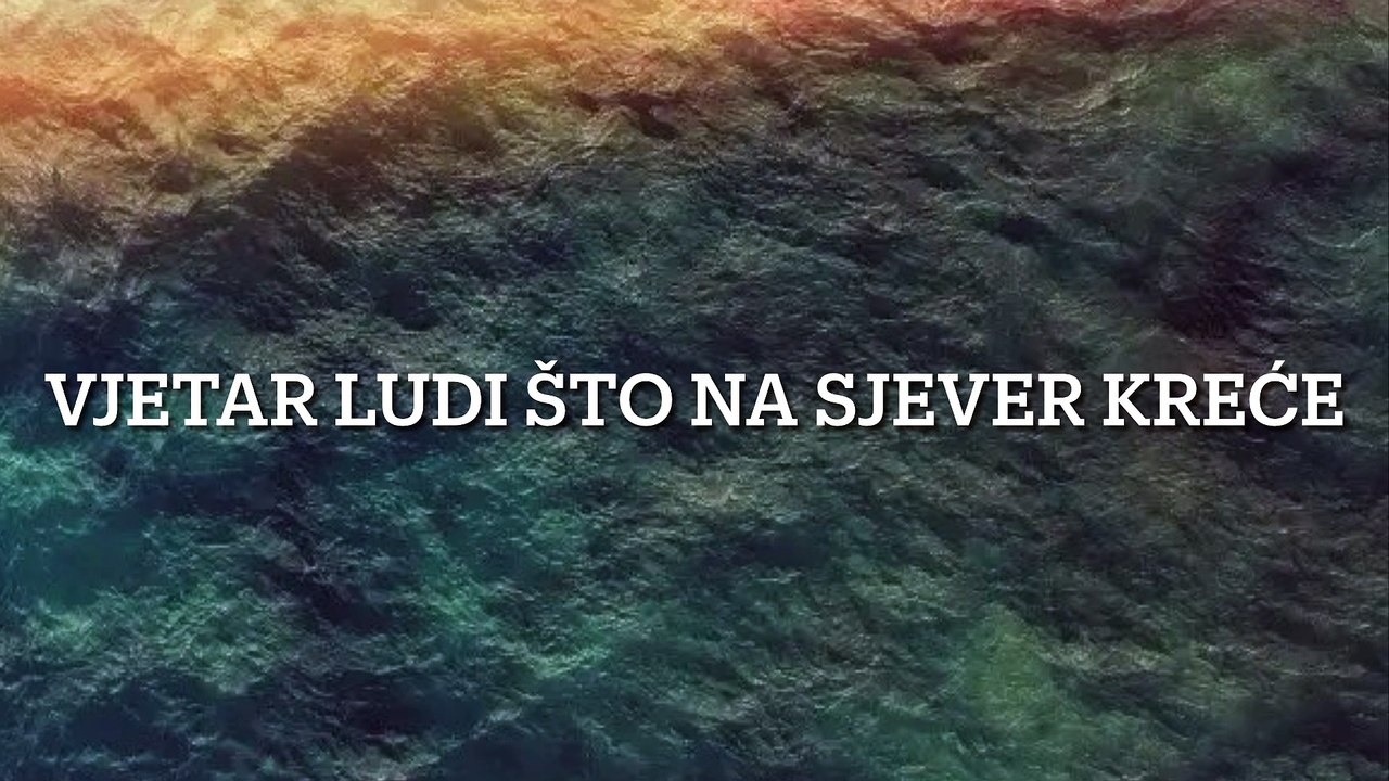 Dino Merlin - Školjka (Lyrics Video)