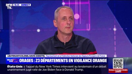 "Rester chez soi, à l'intérieur": les conseils du lieutenant-colonel David Anotel en cas d'orage de grêle