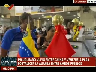 La Guaira | Conviasa inauguró vuelos Venezuela - China para fortalecer la alianza entre ambos países