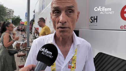 Cyclisme - Tour de France 2024 - Mauro Gianetti : "Romain Bardet mérite ce maillot jaune, je suis vraiment content pour lui"