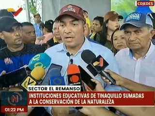 Cojedes | Instituciones educativos plantaron árboles en la inauguración del "Bosque de la Juventud"