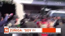 TRASLADAN A EXCOMANDANTES (DECLARACIONES DE ZUÑIGA)