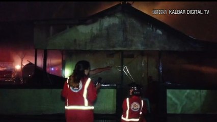 Tiga Buah Kios di Jalan Adi Sucipto, Kubu Raya Ludes Dilahap Si Jago Merah