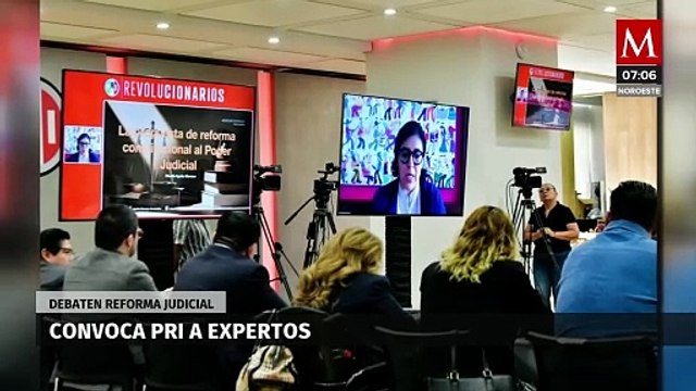 PRI convoca a expertos para analizar la reforma al Poder Judicial