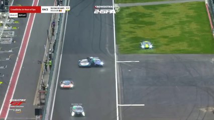24H Of Spa 2024 Race Hook D'Silva Massive Crash