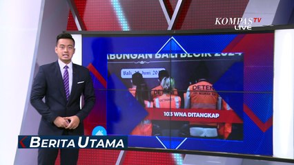 Diduga Lakukan Kejahatan Siber, 103 WNA Taiwan Ditangkap di Vila Bali