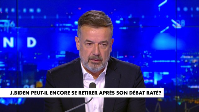 Régis Le Sommier : «Il y a une sorte d’incarnation absolue qui fait que cela va être difficile pour les démocrates de trouver une personne pour remplacer Joe Biden ou même l’électrifier»