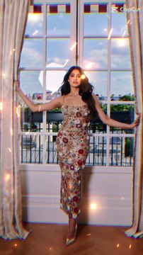 Jhanvi Kapoor in Beaded Embellished dress