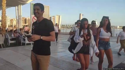 ❤ Málaga Walking ❤ Muelle Uno - Autumn 2022 (15th October)