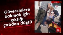 Bursa'da güvercinlere bakmak için çıktığı çatıdan düştü