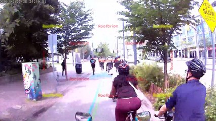 Cycle Toronto - Community Group Ride from Sherborne Commons (61 dockside drive) to Coronation Park with a rebound