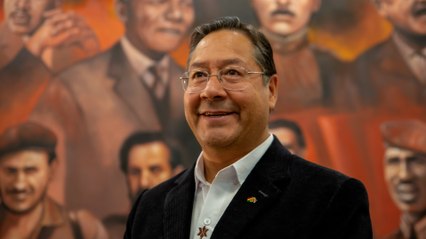 Entrevista al presidente de Bolivia, Luis Arce