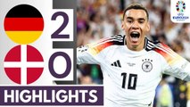 Germany vs Denmark 2-0 Full Match Highlights UEFA EURO 2024 HD  Musiala & havertz Goal