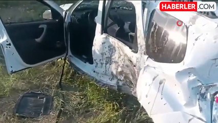 Yüksekova-Van Karayolu'nda yürekleri ağza getiren kaza: 3 kişi ölümden döndü