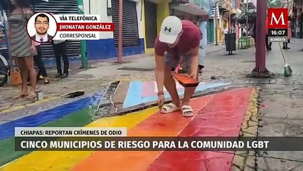 En Chiapas, cinco municipios son considerados como los más violentos para la comunidad LGBTIQ