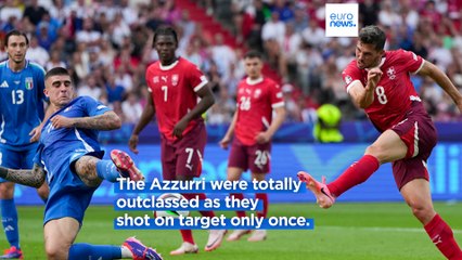 Euro 2024: Italy roasted on social media as defending champions crash out in 'appalling' 2-0 defeat