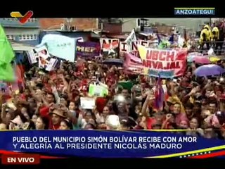 Barcelona muestra su alegría y amor al recibir al pdte. Nicolás Maduro
