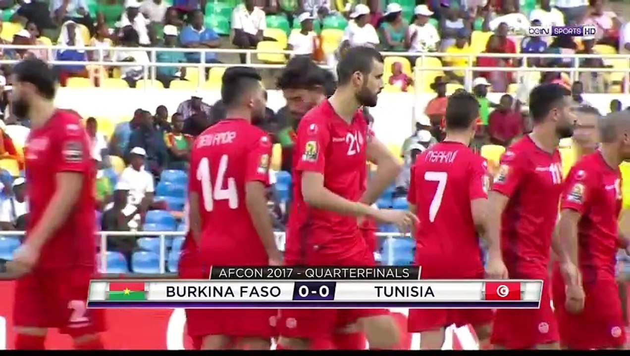 CAF Africa Cup 2017 - Burkina Faso vs Tunisia - 2.Half