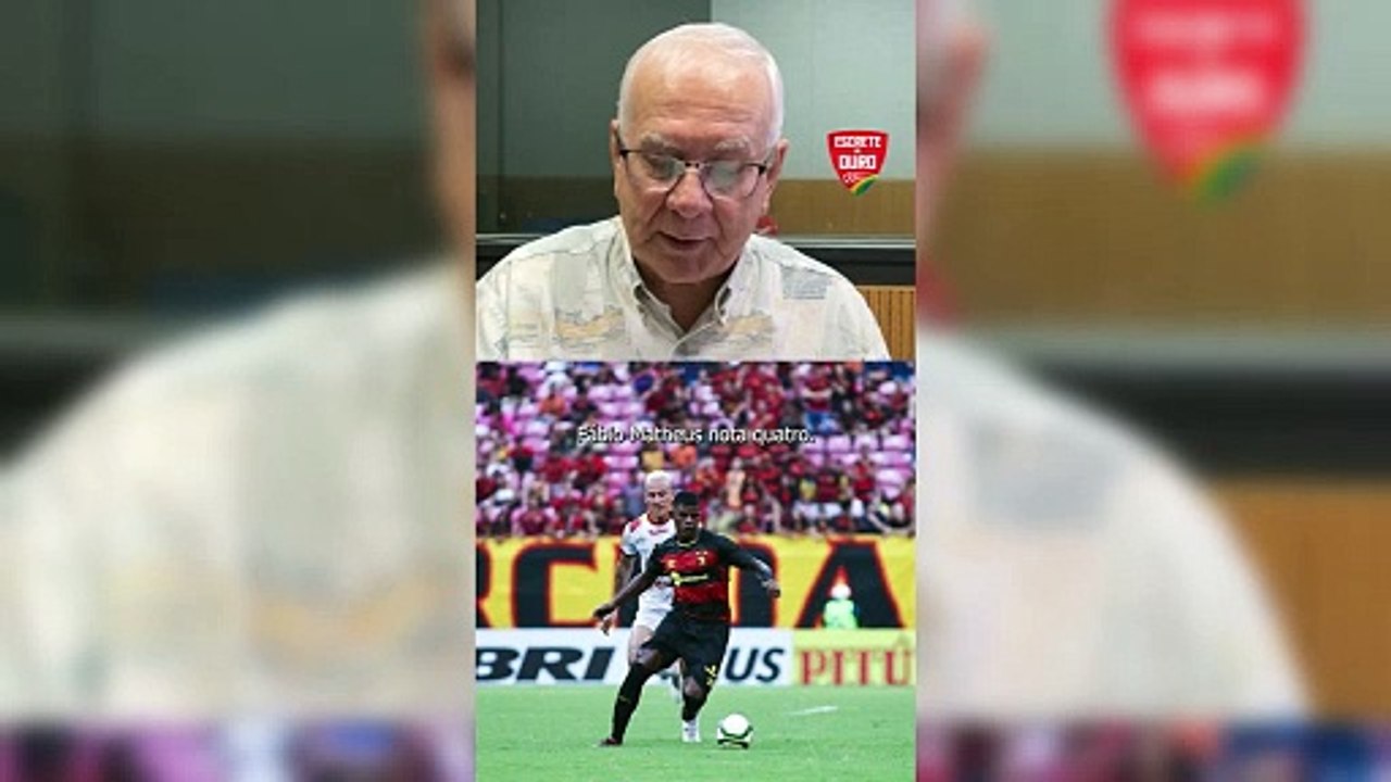 Ralph de Carvalho avalia e dá notas aos atletas do Sport após empate com o Botafogo-SP