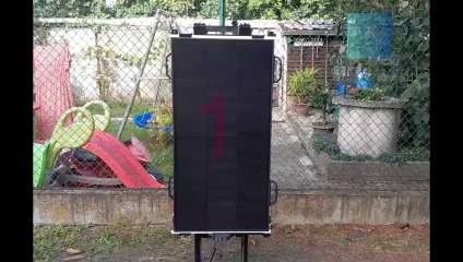 panneau solaire coulissant 3 x 100watts