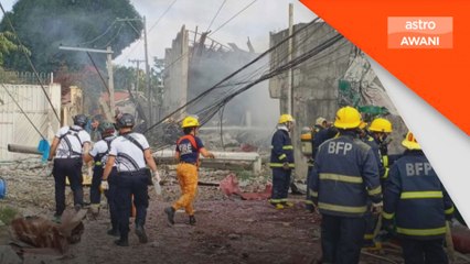 5 maut, 20 cedera gudang mercun meletup di Filipina