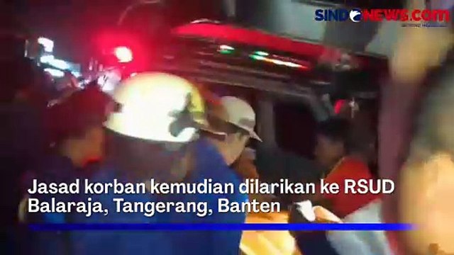 Akibat Tabung Gas Bocor, 2 Ruko di Balaraja Tangerang Ludes Terbakar